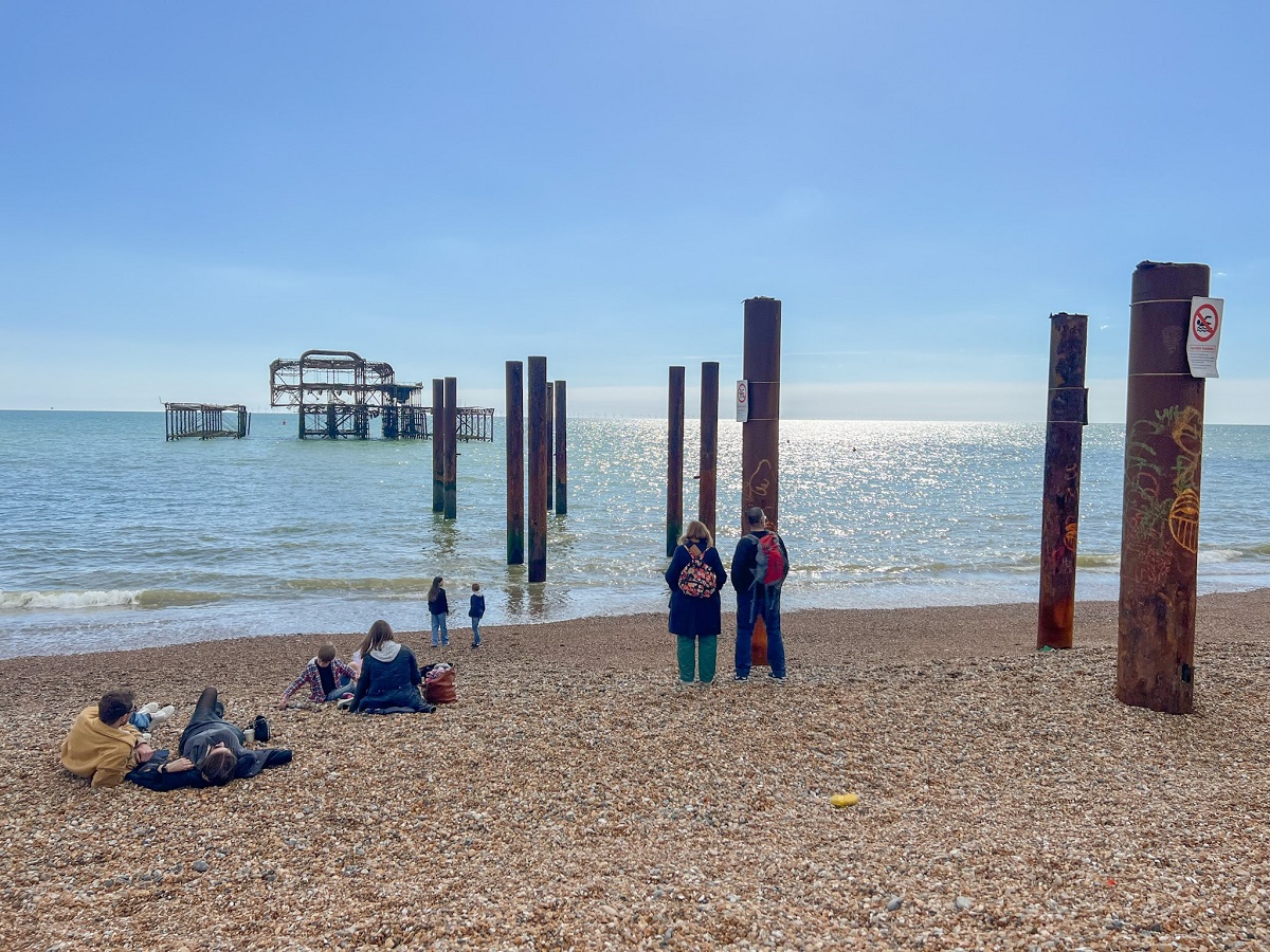Brighton West Pier Západní molo